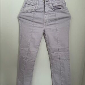 Maje High Rise Lavender Jeans